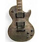 Used Epiphone Prophecy Les Paul Custom Plus TRANS BLACK Solid Body Electric Guitar