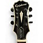 Used Epiphone Prophecy Les Paul Custom Plus TRANS BLACK Solid Body Electric Guitar
