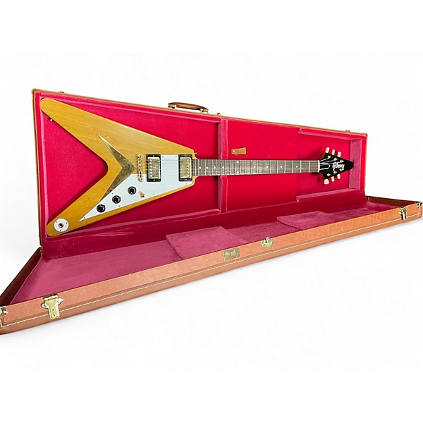 Used Gibson Custom VOS '58 Korina V Natural Solid Body Electric Guitar