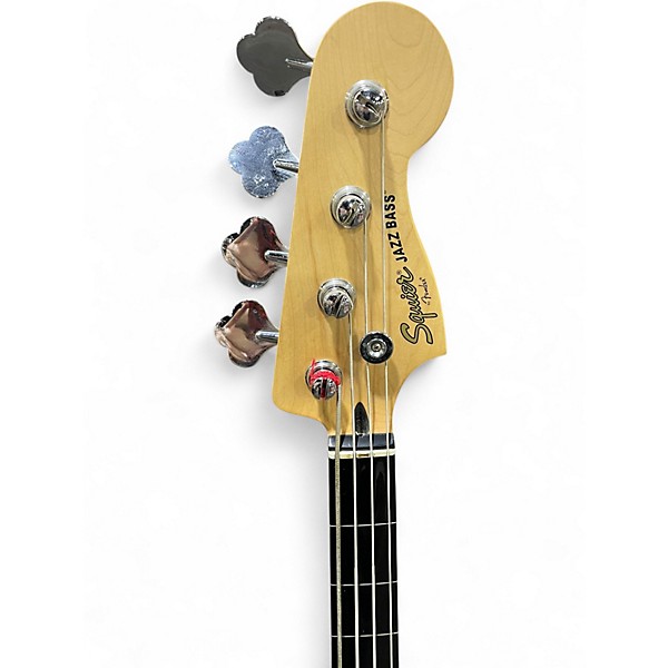 Used Squier Vintage Modified Fretless Jazz Bass 3 Color Sunburst Electric Bass Guitar