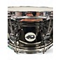 Used DW 14X5.5 Design Series Snare Black Chrome Drum