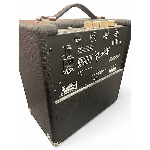Used Fender Rumble 15 15W 1X8 Bass Combo Amp