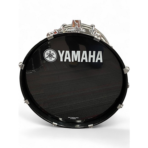 Used Yamaha 5 Piece Stage Custom Advantage Black Drum Kit
