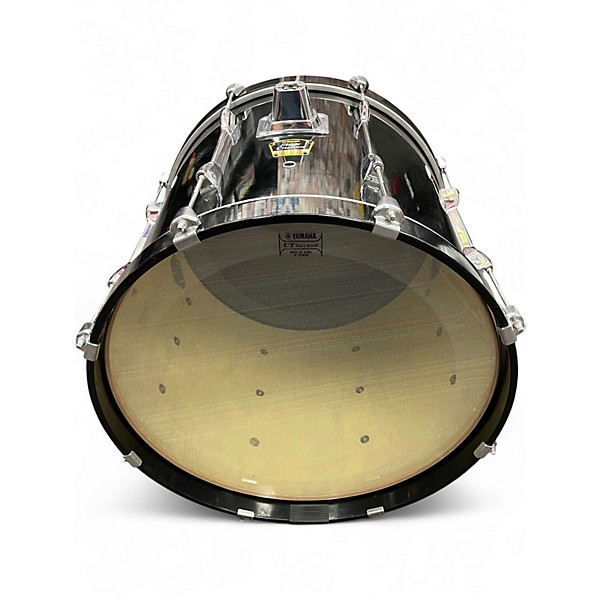 Used Yamaha 5 Piece Stage Custom Advantage Black Drum Kit