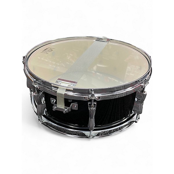 Used Yamaha 5 Piece Stage Custom Advantage Black Drum Kit