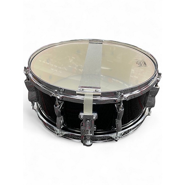 Used Yamaha 5 Piece Stage Custom Advantage Black Drum Kit