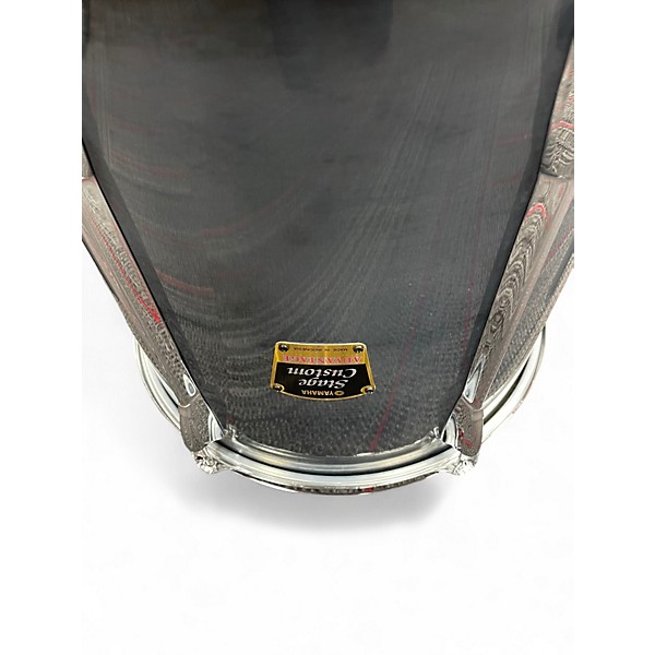Used Yamaha 5 Piece Stage Custom Advantage Black Drum Kit