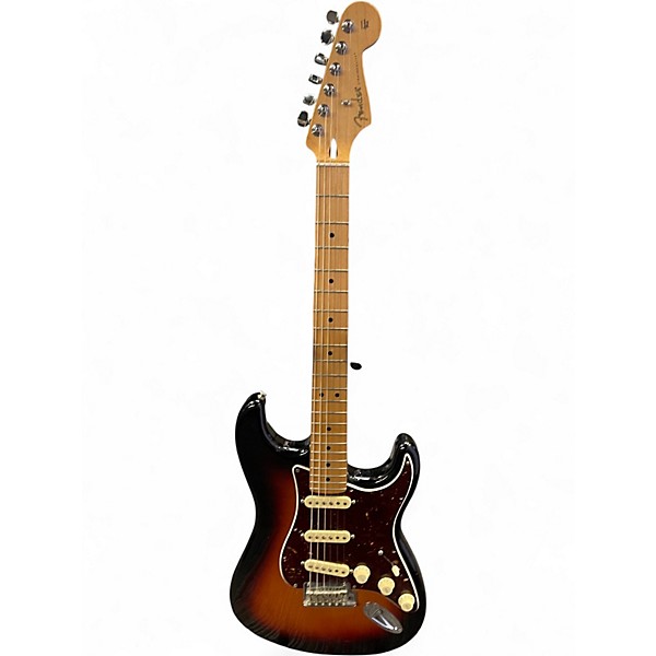 Used Fender Player Stratocaster Sunburst Solid Body Electric Guitar