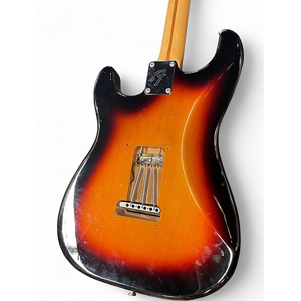 Used Fender Player Stratocaster Sunburst Solid Body Electric Guitar