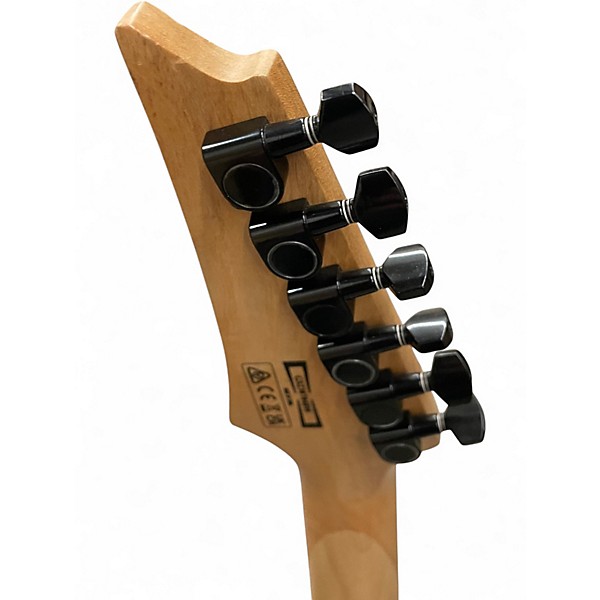 Used Ibanez  GRG120QASP Blue Solid Body Electric Guitar