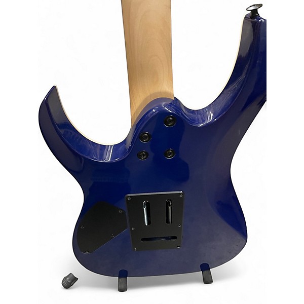 Used Ibanez  GRG120QASP Blue Solid Body Electric Guitar