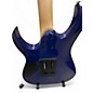Used Ibanez  GRG120QASP Blue Solid Body Electric Guitar