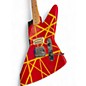 Used Crestline EVH Explorer Red Solid Body Electric Guitar thumbnail