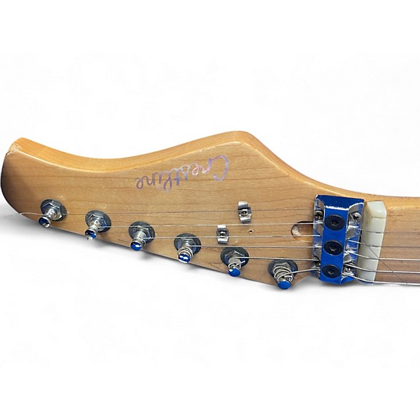 Used Crestline EVH Explorer Red Solid Body Electric Guitar