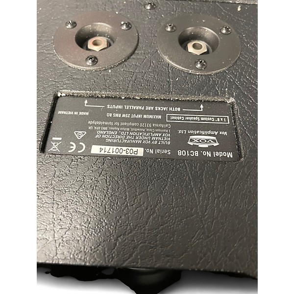 Used VOX BC108 25W 1X8 Guitar Cabinet