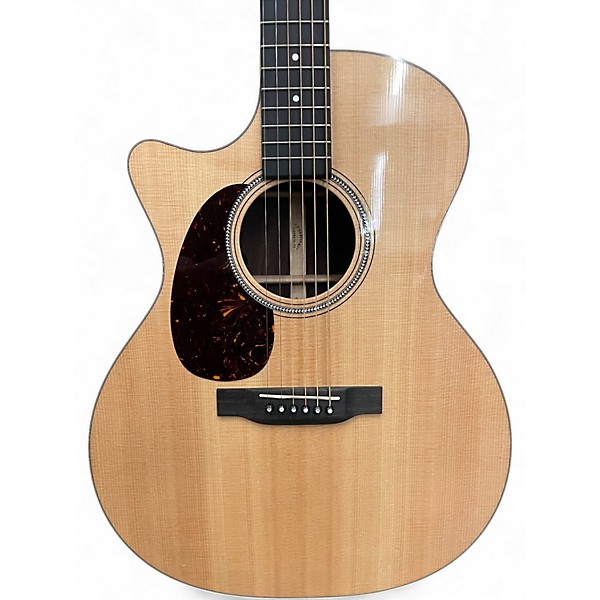 Used Martin GPC16E left handed Natural Acoustic Electric Guitar