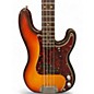 Vintage 1973 Fender Precision Bass Three Color Sunburst Electric Bass Guitar