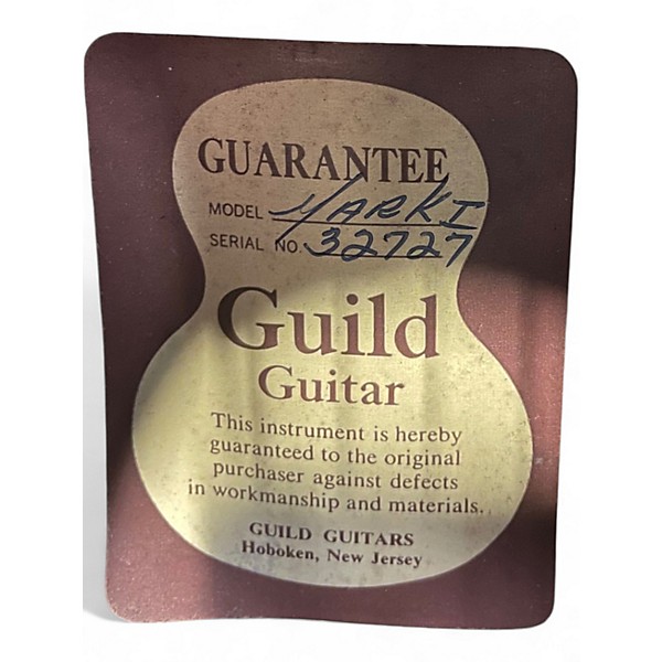 Vintage 1970s Guild MARK 1 Brown Acoustic Guitar