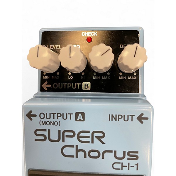 Used BOSS CH1 Super Chorus Effect Pedal