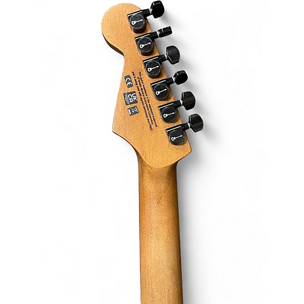 Used Charvel Pro-Mod Relic Series SD1 HH FR PF Weathered White Solid Body Electric Guitar