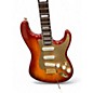 Used Squier 40th Anniversary Stratocaster 2 Tone Sunburst Solid Body Electric Guitar