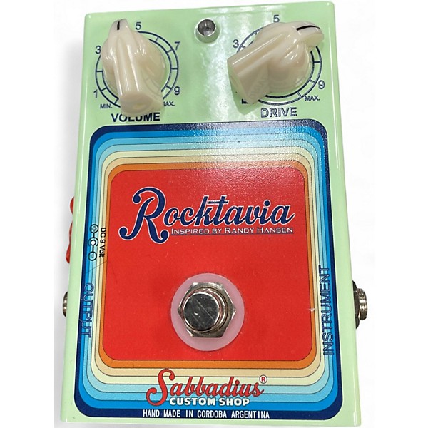 Used Sabbadius Rocktavia Effect Pedal
