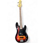 Used Fender American Performer Precision Bass 3 Color Sunburst Electric Bass Guitar thumbnail