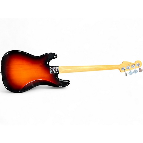 Used Fender American Performer Precision Bass 3 Color Sunburst Electric Bass Guitar