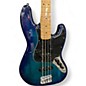 Used Fender Player Plus Jazz Bass Plus Top Blue Burst Electric Bass Guitar