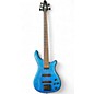 Used Rogue LX205B Series III Metalluc Blue Electric Bass Guitar thumbnail