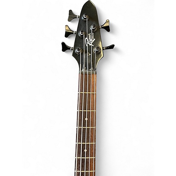Used Rogue LX205B Series III Metalluc Blue Electric Bass Guitar
