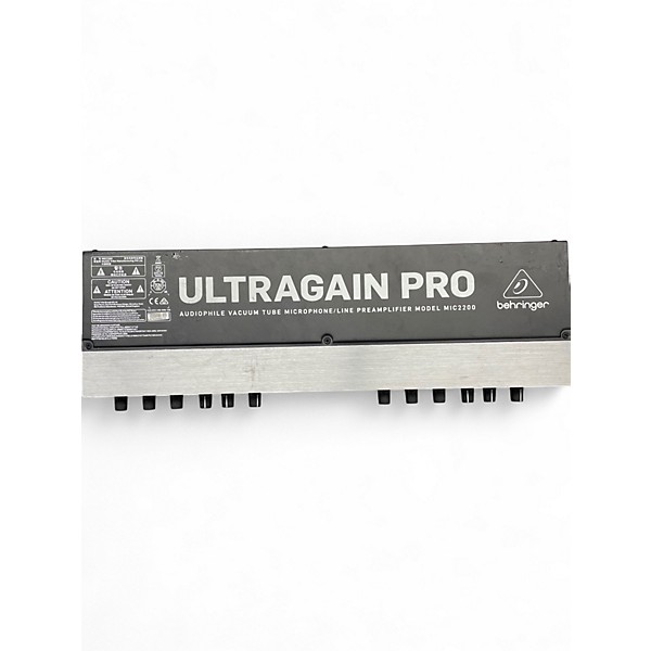 Used Behringer Ultragain Pro MIC2200 Microphone Preamp