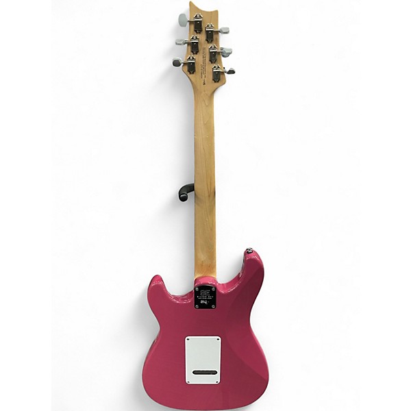 Used PRS SE Silver Sky Magenta Solid Body Electric Guitar