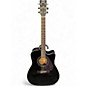 Used Yamaha FX335C Black Acoustic Electric Guitar thumbnail