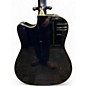 Used Yamaha FX335C Black Acoustic Electric Guitar