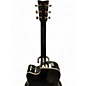 Used Yamaha FX335C Black Acoustic Electric Guitar