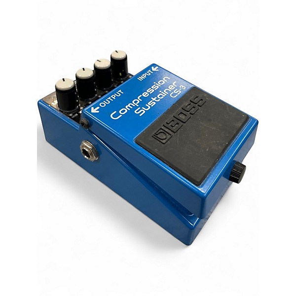 Used BOSS CS-3 Compressoion Sustainer Effect Pedal