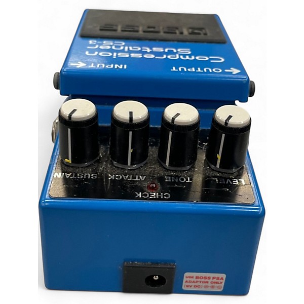 Used BOSS CS-3 Compressoion Sustainer Effect Pedal