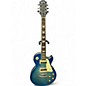 Used Epiphone Les Paul Traditional Pro IV Blue Solid Body Electric Guitar thumbnail