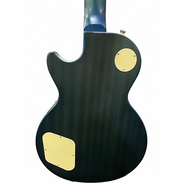 Used Epiphone Les Paul Traditional Pro IV Blue Solid Body Electric Guitar