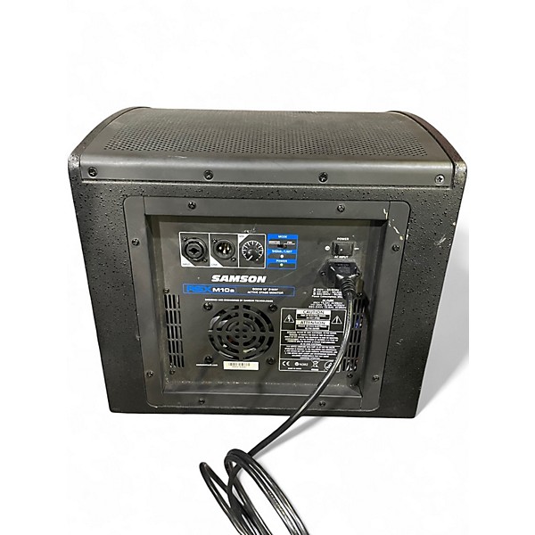 Used Samson RSXM10A 800W 10-inch Active Coaxial Stage Monitor Powered Monitor