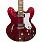 Used Epiphone RIVIERA Candy Apple Red Metallic Hollow Body Electric Guitar