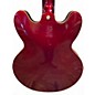 Used Epiphone RIVIERA Candy Apple Red Metallic Hollow Body Electric Guitar