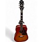 Used Epiphone HUMMINGBIRD STUDIO Faded Cherry Acoustic Electric Guitar thumbnail