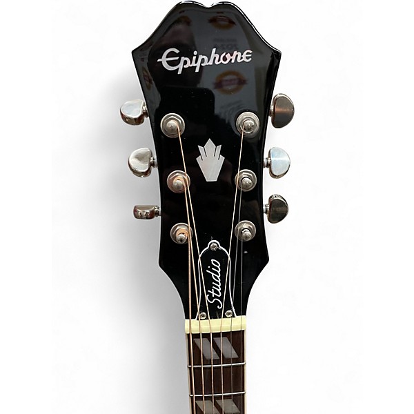 Used Epiphone HUMMINGBIRD STUDIO Faded Cherry Acoustic Electric Guitar