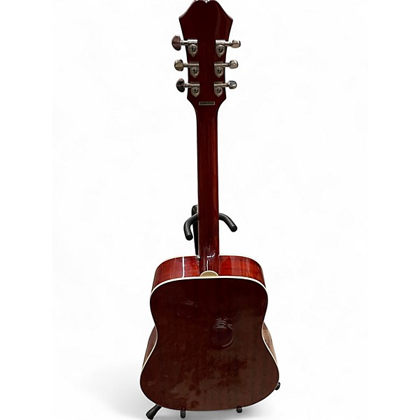 Used Epiphone HUMMINGBIRD STUDIO Faded Cherry Acoustic Electric Guitar
