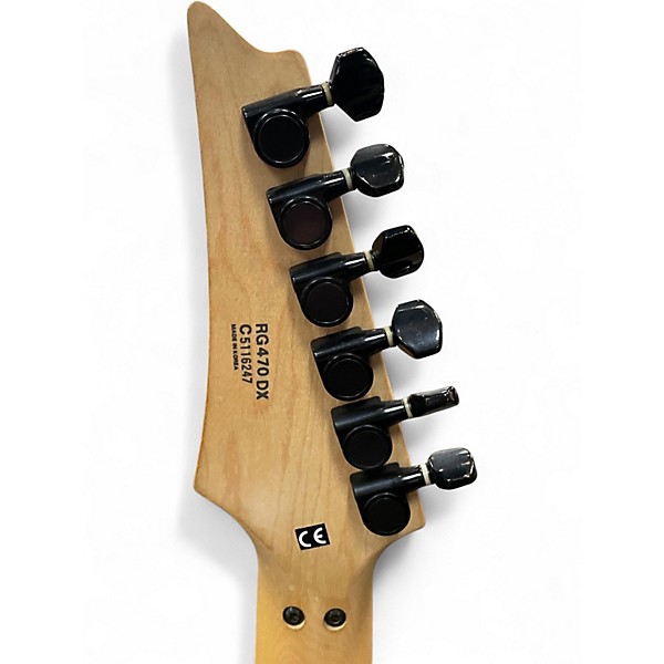 Used Ibanez RG470 BLACK SPARKLE Solid Body Electric Guitar