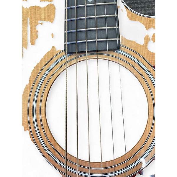 Used Taylor 214CE Natural Acoustic Electric Guitar