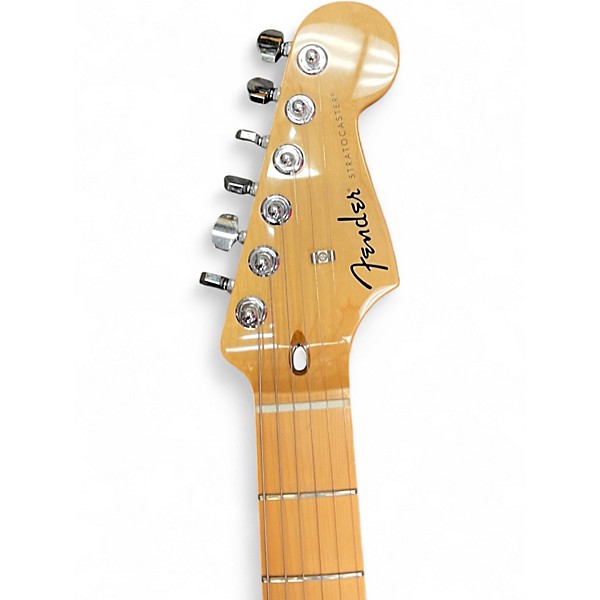 Used Fender Standard Stratacoustic White Acoustic Electric Guitar