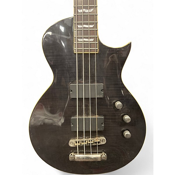 Used ESP LTD EC-404 Black Electric Bass Guitar